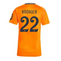 Maglie da calcio Real Madrid Antonio Rudiger #22 Seconda Maglia Femminile 2024-25 Manica Corta